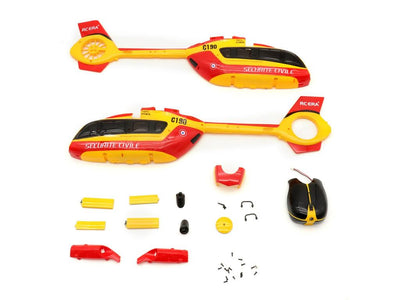 RC ERA C190 H145 Fuselage Set (Yellow/Red) : SC4001200-YR