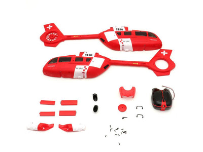 RC ERA C190 H145 Fuselage Set (Red/White) : SC4001200-RW