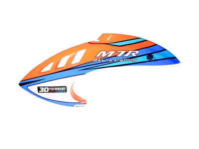 OMPHOBBY M7R Canopy - Cosmic Orange : OSHM7239