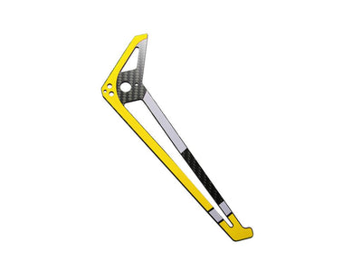 OMPHOBBY M7R Vertical Tail Fin - Yellow : OSHM7244