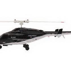 RC ERA A61 Mini Airwolf Gyro Stabilized Helicopter : RCE-A61-B/W
