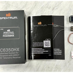 Spektrum FC6350HX Flybarless + Receiver (Second Hand) : MHSH52