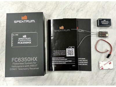 Spektrum FC6350HX Flybarless + Receiver (Second Hand) : MHSH52