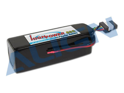 Align 6S1P 22.2V 6000mAh/60C Lipo Battery : HBP60002T