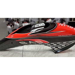 SAB Goblin 700 Canomod Airbrush Canopy - Red/Carbon (Second Hand) : MHSH86