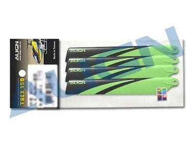 Align T-Rex 150 Main Blades - Green : HD123CBT