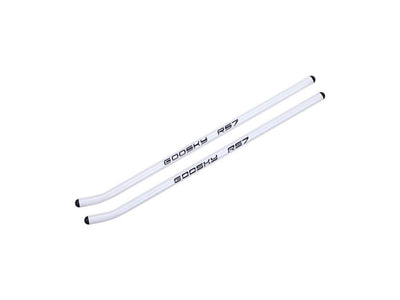 RS7 Ultra Skid Pipes - White : GT040233 - Midland Helicopters