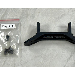SAB Goblin Black Thunder Aluminium Rear Landing Gear Support (Second Hand) : MHSH10