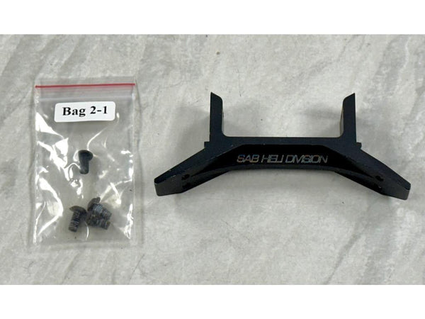 SAB Goblin Black Thunder Aluminium Rear Landing Gear Support (Second H ...