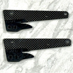SAB Goblin Black Thunder Carbon Front Landing Gear Support x 2 (Second Hand) : MHSH98