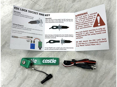 Castle Arming Lockout Harness and Key w/Lanyard (Second Hand) : MHSH50