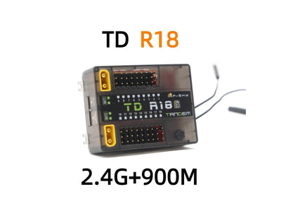 FrSky Tandem TD R18 Dual-Band Receiver with 18 Ch Ports : 03022020