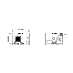 FrSky Archer Plus RS Mini Receiver : 03020111