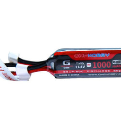 OMPHOBBY 11.4V HV LiPo 60C 1000mAh : OSHM2365 - Midland Helicopters