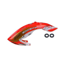 GooSky RS7 Ultra Canopy - Orange : GT040258 - Midland Helicopters