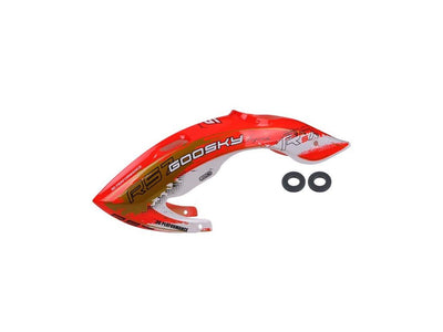 GooSky RS7 Ultra Canopy - Orange : GT040258 - Midland Helicopters