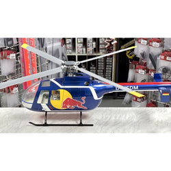 FlyWing BO-105 Red Blue RTF : FW-BO105-RB-RTF - Midland Helicopters