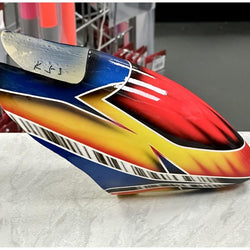 T-Rex 450 Compatible Fiberglass Painted Canopy (Second Hand) : MHSH106 - Midland Helicopters