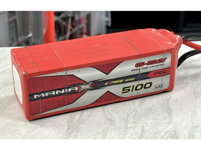 ManiaX 22.2V 5100mAh 70C LiPo Battery (Second Hand) : MHSH103