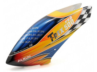 Align T-Rex 500 PRO Painted Canopy (Thirds) : HC5102T-3RD