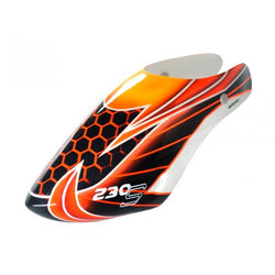 Airbrush Fiberglass Orange Laser Canopy - Blade 230S/V2/Smart : MH-230S080LS
