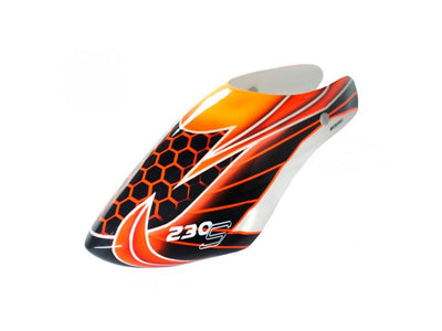 Airbrush Fiberglass Orange Laser Canopy - Blade 230S/V2/Smart : MH-230S080LS
