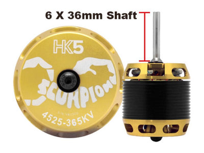 Scorpion HK5-4525-365kv (6x36mm shaft) : HK5_4525_365_6x36