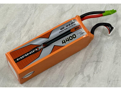 ManiaX 22.2V 4400mAh 80C Orange LiPo (Pre-Owned/Brand New) : MHSH103