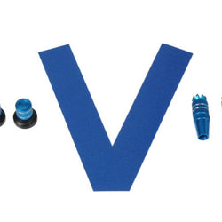 Mikado VControl Stick/Knob-Set Metallic Blue,M4 : 05673