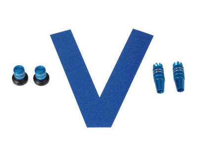Mikado VControl Stick/Knob-Set Metallic Blue,M4 : 05673
