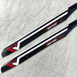 Venture 701mm Premium Carbon Blades - Red (Second Hand) : MHSH135
