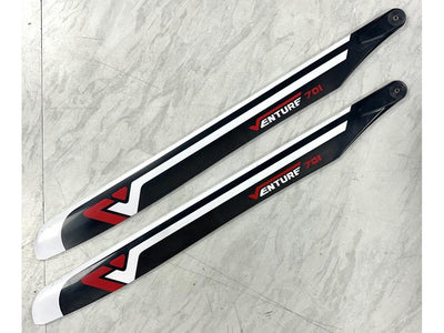 Venture 701mm Premium Carbon Blades - Red (Second Hand) : MHSH135
