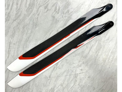 Azure 560mm Carbon Main Blades (Second Hand) : MHSH100