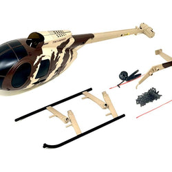 Twister Fuselage Body for MD500 - Military : TWST4001213M