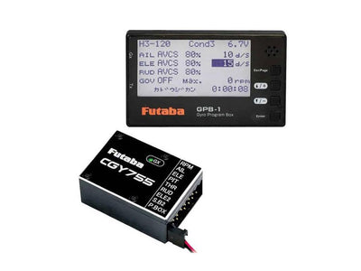 Futaba CGY755-GPB1 3-Axis 3D/F3C Helicopter Gyro and Governor With Programmer : FUT05102682-3