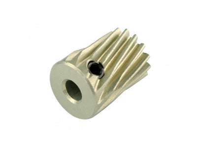 Aluminum Helical Pinion 14T 0.5M 3.17mm : MH-AP0514317