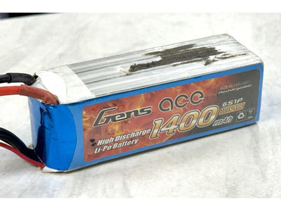 GensAce 1400mAh 22.2V 40C LiPo Battery (Second Hand) : MHSH105