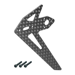 Carbon Fibre Vertical Fin set - OMPHOBBY M2 V3 PRO : MH-M2V3064
