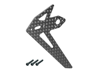Carbon Fibre Vertical Fin set - OMPHOBBY M2 V3 PRO : MH-M2V3064