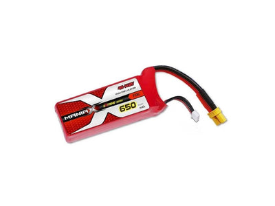 ManiaX 14.8V 650mah 70C Lipo Battery Pack : MX650-4S-70 (PRE-ORDER)