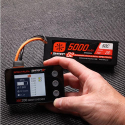 Spektrum Smart LiPo Battery Checker/Servo Tester : SPMXBC200