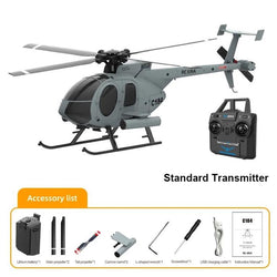 RC-ERA C184 MD500 (Grey) Gyro Stabilised Helicopter w/Optical Flow Sensor : RCE-C184G