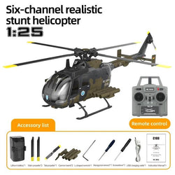 RC ERA C180C Brushless BO105 Auto Stabilised RC Helicopter (Camouflage) : RCE-C180C