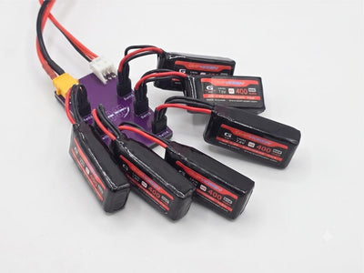 OMPHOBBY M1 V3 PRO GY15 Parallel 2s LiPo Charging Board : KC3D-2SPARELLELGY15