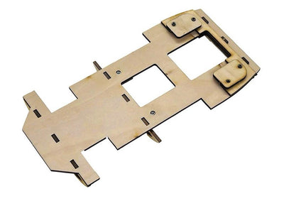 Bell-206 Wooden Base Plate : FW-FS68