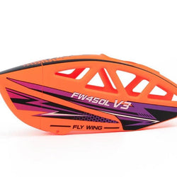 Flywing 450L Orange Canopy : FW-FV330