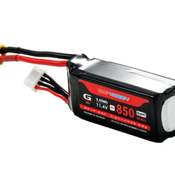 OMPHOBBY M2 V3 11.4V 3S 850mAh 60C HV LiPo : OSHM2514