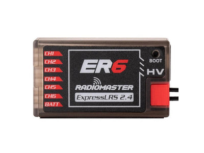 RadioMaster ER6 2.4GHz ELRS PWM Receiver : HP0157.RX-ER6-LBT