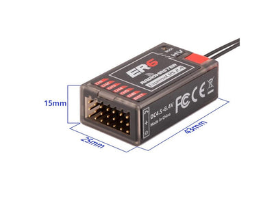 RadioMaster ER6 2.4GHz ELRS PWM Receiver : HP0157.RX-ER6-LBT