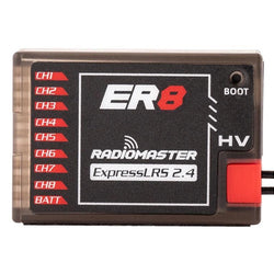 RadioMaster ER8 2.4GHz ELRS PWM Receiver : HP0157.RX-ER8-LBT